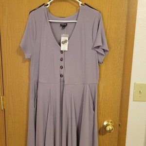 Torrid Button up dress